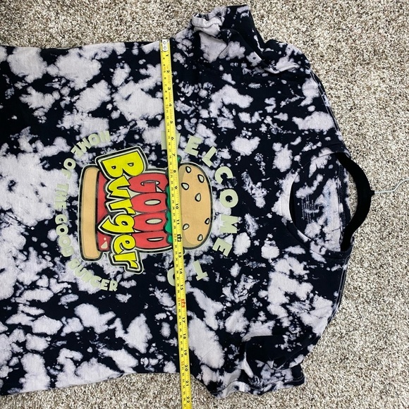 Nickelodeon GraphicT-Shirt Welcome to Good Burger  Tie Dye Short Sleeve sz Large - Picture 5 of 12